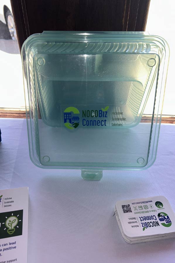 Photo of the reusable container